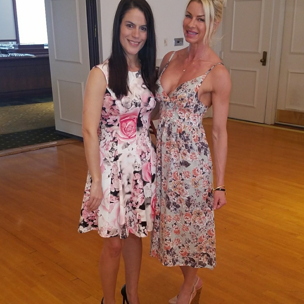 Betsey Johnson cullote floral jumpsuit